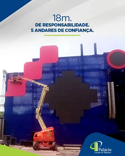 18 metros de responsabilidade e 5 andares de confiança