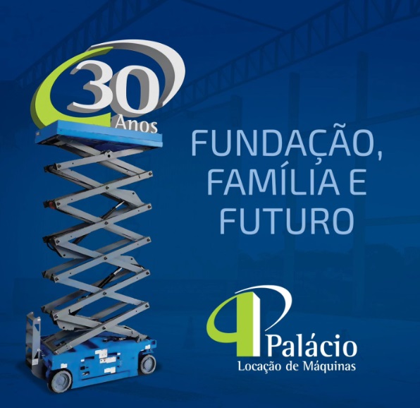 Hoje celebramos 30 anos de história, dedicação e sucessona Palácio Locação!