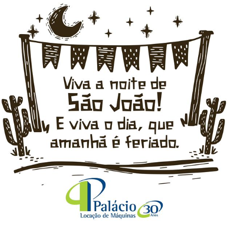 Desejamos uma noite de São João cheia de alegria e diversão!