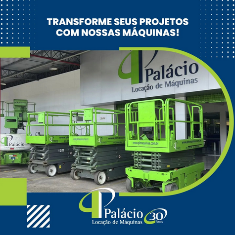 Escolha a Palácio Locação e eleve seus projetos a outro nível!