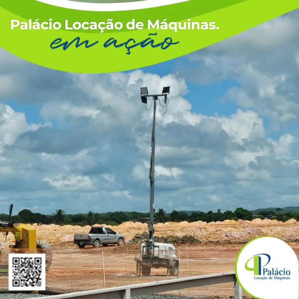 Nossa Torre de Iluminação em ação!