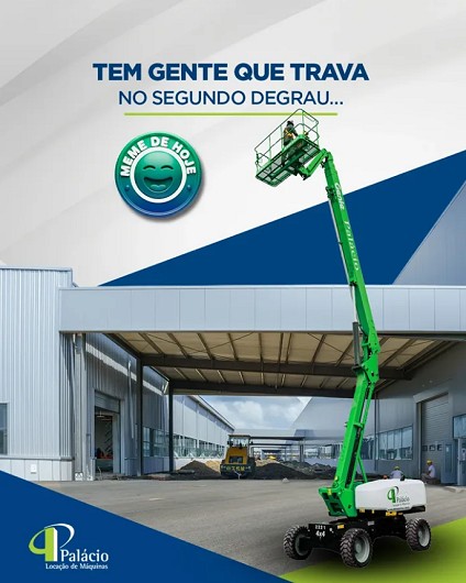 Tem gente que trava no segundo degrau