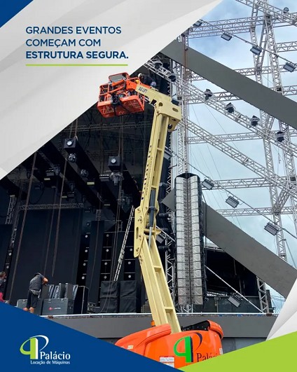 Grandes eventos começam muito antes do público chegar