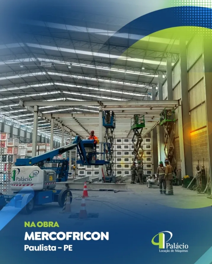 Na obra: Mercofricon