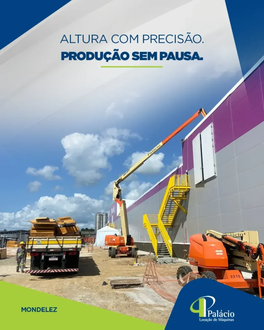 Altura com precisão. Produção sem pausa.